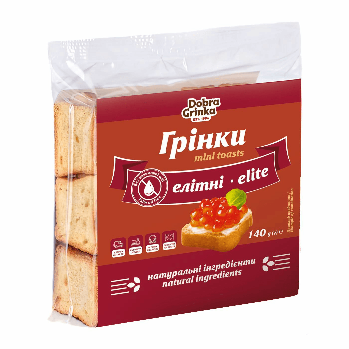 Грінки Елітні, 140г